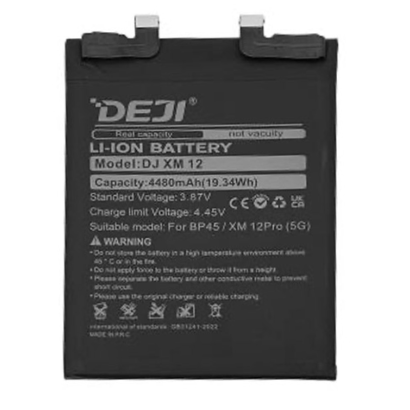 Deji Bp45 Oem Mobile Replacement Battery For Xiaomi Mi 12 Pro - 4880Mah