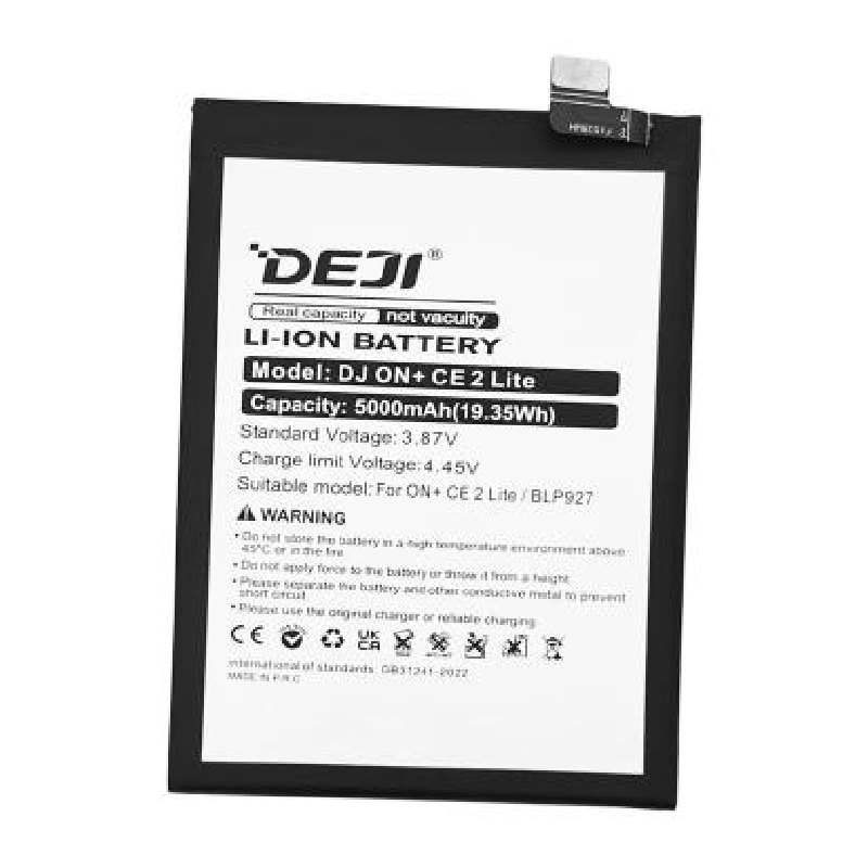 Deji Blp927 Oem Mobile Replacement Battery For Oneplus Nord Ce 2 Lite (Cph2381,Cph2409) - 5000Mah