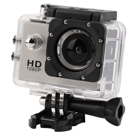 Clever ActionCam™ FULL HD – Η Μοναδική με Ελληνικό Μενού – 5MP – Αδιάβροχη εως 30m + ΔΩΡΟ Βάσεις κράνους ποδήλατου αυτοκινήτου κλπ – Μεγάλη αυτονομία έως 90 λεπτά– HD Οθόνη
