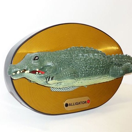 Παιχνίδι ερπετό - Αλλιγάτορας με ανιχνευτή κίνησης που τραγουδάει και χορεύει - Ειδοποιητής εισόδου - εξόδου (Δείτε βίντεο)