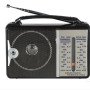 Ραδιόφωνο ρεύματος - μπαταρίας παγκοσμίου λήψεως 5 Bands AM/FM/TV/SW1/SW2