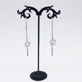 Σκουλαρίκια κρεμαστά με αστεράκια