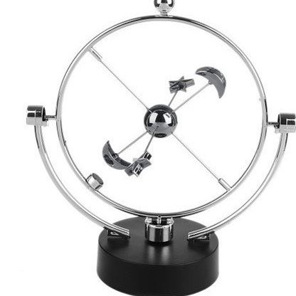 OEM Μαγνητικό διακοσμητικό γραφείου - Milky Way (πλανήτης - φεγγάρια - αστέρια) με αέναη κίνηση (Δείτε βίντεο)