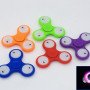 Original Φωτιζόμενο Fidget Finger Spinner με 3 διακόπτες on/off - Πολύχρωμα Φωτάκια σε κάθε Λεπίδα - Συσκευασία 12 ΤΜΧ Χονδρική με 24,50 (Δείτε Βίντεο)