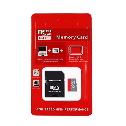 Κάρτα μνήμης 32 GB Micro SD Class 10 με sd αντάπτορα