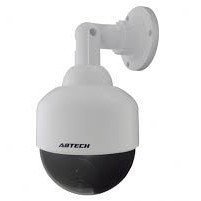 Ομοίωμα ψεύτικη κάμερα ασφαλείας security εξωτερικού χώρου με LED φωτισμό Speed Dome