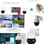 IP - WIFI Ρομποτική HD 1.3MP Κάμερα εξωτερικού χώρου - PTZ Dome με Zoom -Καταγραφή σε SD - Δείτε - Ακούστε - Καταγράψτε LIVE από Κινητό/Υπολογιστή/Tablet + Αποστολή Email όταν ανιχνεύσει κίνηση