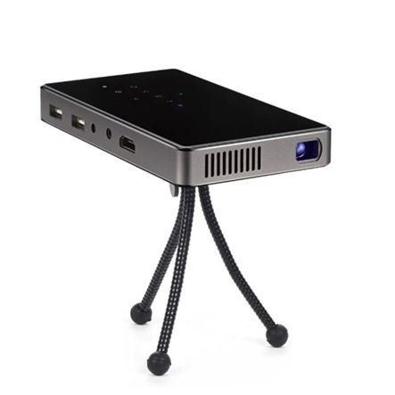CleverCinema™-Επαναστατικός 4K Smart Mini Projector τσέπης-Τέλεια Εικόνα σε φωτεινό περιβάλλον-Προβολή έως 120''-Android-Wifi-Ενσωματωμένα Ηχεία-Τρίποδο-Με ρεύμα & μπαταρία- Δωρεάν Χωρίς Συνδρομες