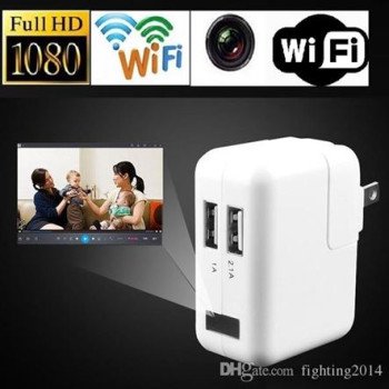 Κρυφή κάμερα φορτιστής καταγραφικό IP WI FI με ανίχνευση κίνησης και ανάλυση FHD