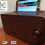 Ράδιο-Bluetooth ηχείο με ραδιόφωνο -  είσοδο USB - SD card-AUX