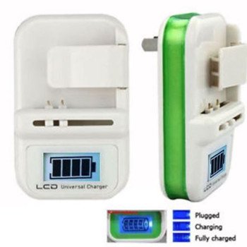 Φορτιστής όλων των τύπων μπαταρίας κινητών τηλεφώνων με ψηφιακή ένδειξη