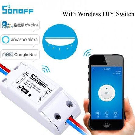 Ασύρματος Διακόπτης Wifi Για Κινητά IOS/Android 10A - ενεργοποιήσετε / απενεργοποιήσετε από απόσταση τα φώτα του σπιτιού σας και τις ηλεκτρικές συσκευές σας