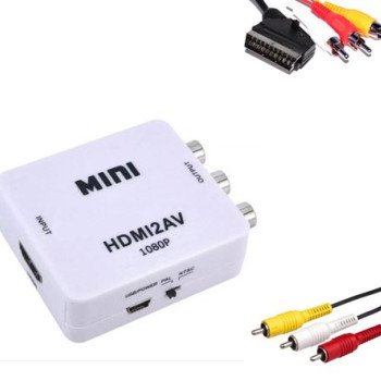 Μετατροπέας σήματος AV Θηλυκό σε HDMI Θηλυκό OEM - Mε την απόκτηση Cleverbox μετατρέπει την παλιά τηλεόρασή σας σε smart