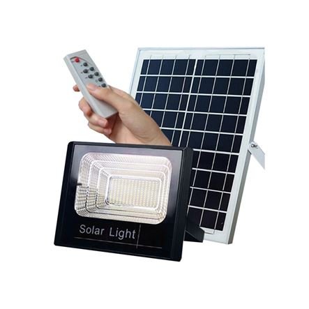 Ηλιακός προβολέας 30w IP 67 με Πάνελ 30w και τηλεχειριστήριο - Πανίσχυρος με 60 smd Led