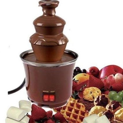 Συντριβάνι σοκολάτας για φοντύ