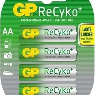 Μπαταρία επαναφορτιζόμενη ΑΑ 2000mAh GP σετ 4 τεμαχίων