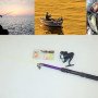 Καλάμι Ψαρέματος 170 cm - Μηχανάκι - Αγκίστρια - Φελλούς - Δολώματα - Βαρίδια κ.λ.π.