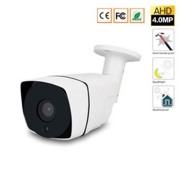 Kάμερα ασφαλείας μεταλλική 8.0 megapixel AHD bullet εξωτερικού χώρου νυχτερινής λήψης