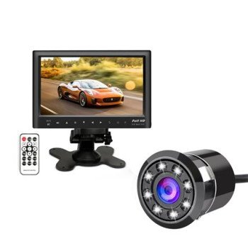 Κάμερα οπισθοπορείας αυτοκινήτου με μόνιτορ 7" Full HD