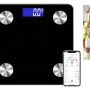 Ψηφιακή ζυγαριά μπάνιου έως 180 κιλά με Bluetooth και εφαρμογή στο κινητό για να έχετε πλήρη έλεγχο του βάρους και του μεταβολισμού σας
