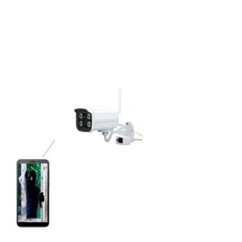 IP - WIFI Kάμερα Εξωτερικού Χώρου Αδιάβροχη HD 2MP - Νυκτός - Live Εικόνα στο κινητό σας - Καταγραφή σε κάρτα μνήμης + Ανίχνευση Κίνησης και Άμεση Ειδοποίηση