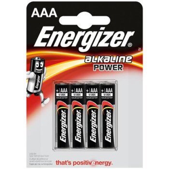 Μπαταρία αλκαλική Energizer ΑΑA - LR3 blister 4 τεμαχίων