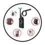 Ανιχνευτής υποκλοπών κινητών τηλεφώνων - GSM - GPS tracker - Κρυφών ασύρματων, ενσύρματων, Wi Fi καμερών - Πομπών - Κοριών συχνοτήτων 1Mhz - 8000 Mhz