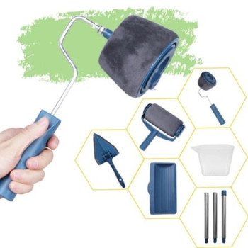 Έξυπνο Ρολό Βαψίματος - Clever Paint Roller - Βάψτε μόνοι σας εύκολα και απλά με το ΝΕΟ βελτιωμένο σετ βαψίματος δεν στάζει Δεν λερώνει - θα βάφετε χωρίς στίγματα και πιτσιλιές