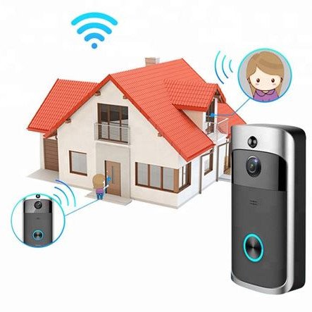 Κάμερα κουδούνι εισόδου WiFi με cloud καταγραφή και ανιχνευτή κίνησης - Κλήση στο κινητό με το πάτημα του μπουτόν ή ανιχνεύση κίνησης- Εικόνα - συνομιλία από το κινητό σας όσο μακριά και εάν βρίσκεστε