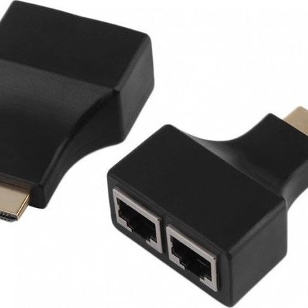 HDMI extender μέσω καλωδίου UTP CAT-5e/6 υψηλής ευκρίνειας 1080p