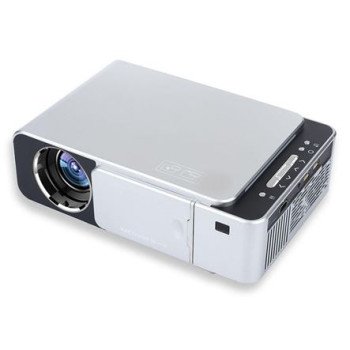 Προτζέκτορας  - Home Cinema Projector LED FULL HD με Ενσωματωμένα Ηχεία + Ρύθμιση FOCUS(συρόμενο πορτάκι on-off) + Κλίσης-Διαγώνιος οθόνης προβολής από 92 έως 380cm. - Ιδανικός για Φροντιστήρια