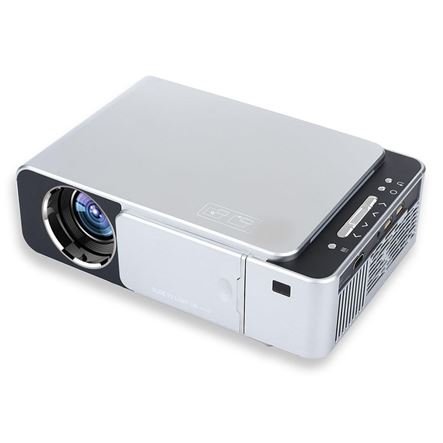 Προτζέκτορας  - Home Cinema Projector LED FULL HD με Ενσωματωμένα Ηχεία + Ρύθμιση FOCUS(συρόμενο πορτάκι on-off) + Κλίσης-Διαγώνιος οθόνης προβολής από 92 έως 380cm. - Ιδανικός για Φροντιστήρια