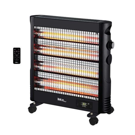 Ηλεκτρική σόμπα 2400 Watt χαλαζία Telco με 2 βαθμίδες θέρμανσης 1200W/2400W και τηλεχειριστήριο