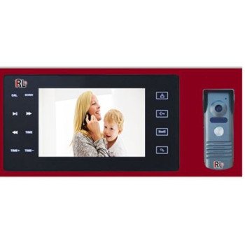 Θυροτηλεόραση μονοκατοικίας έγχρωμη - θυροτηλέφωνο σετ με μόνιτορ 7" -  Kάμερα που φωτογραφίζει αυτόματα τον επισκέπτη όταν πλησιάσει