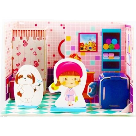 Τρισδιάστατο Puzzle 3D "ΜΠΑΝΙΟ" για νοητική εξάσκηση μικρών και μεγάλων για δημιουργική απασχόληση