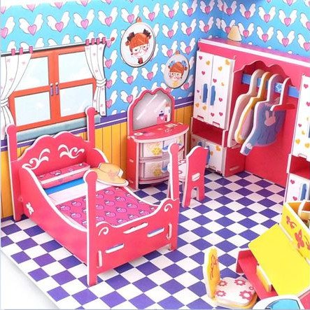 Τρισδιάστατο Puzzle 3D "ΥΠΝΟΔΩΜΑΤΙΟ" για νοητική εξάσκηση μικρών και μεγάλων για δημιουργική απασχόληση