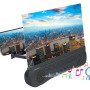 Μαγικός μεγεθυντικός φακός 3D 12” με ηχεία Bluetooth για κινητά - Μετατρέψτε το κινητό σας σε μικρή τρισδιάστατη τηλεόραση - Παρακολουθείστε video διαβάστε όπως στην τηλεόρασή σας