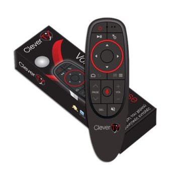 Τηλεκοντρόλ με Φωνητικές Εντολές και Αισθητήρα Κίνησης συμβατό με τα CleverTV1-TV2-TV4