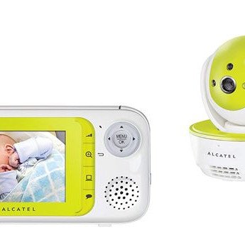 Ενδοεπικοινωνία Alcatel Baby Link 700 με περιστρεφόνη κάμερα - Οθόνη 2,8" - Ενεργοπόιηση με ήχο - κλάμα - Πρόγραμμα νανουρίσματος