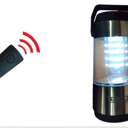 Τηλεχειριζόμενη λάμπα LED μπαταρίας ανοξείδωτη με 16 led υψηλής φωτεινότητας Telco mod WTE-719