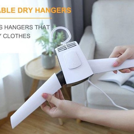 CleverDryer™ - Η Επαναστατική Συσκευή Στεγνώματος Ρούχων & Παπουτσιών - Φορητό - Απλό και Εύκολο - Στέγνωμα σε 3 ώρες - Χωρίς Τσαλάκωμα - Θερμού Αέρα - Τοποθέτηση Παντού