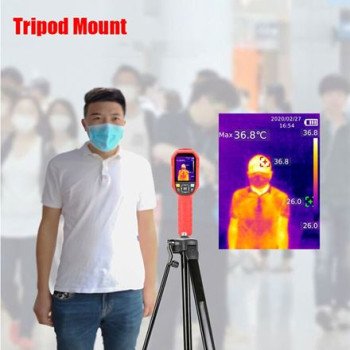 Πιστοποιημένη Θερμική Κάμερα UTi65K για Κορονοϊό -Μέτρηση  με ακρίβεια + - 0.5°C- Σύνδεση με PC- Ηχητικό και οπτικό ALARM σε ανίχνευση πυρετού πάνω από όριο που θα ορίσετε - Μέτρηση σε απόσταση έως 5m