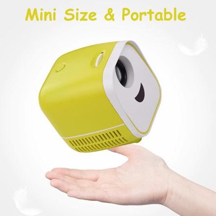 CleverProjector™ - Το Φορητό Home Cinema - Μεγάλη Οθόνη Προβολής εως 80"- Ενσωματωμένα Ηχεία - Σύνδεση με Οποιαδήποτε Συσκευή - Υποδοχή HDMI, USB, SD card