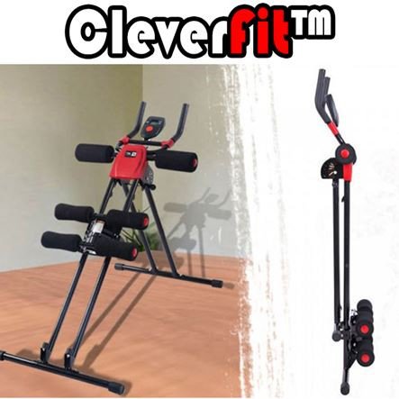 CleverFit™ – Έξυπνο Πολυόργανο Γυμναστικής Σπαστό για Εκγύμναση Κοιλιακών – Ποδιών – Χεριών – 4 Επίπεδα δυσκολίας – Οθόνη μέτρησης θερμίδων – Διπλώνει για εύκολη αποθήκευση – Απόκτηση γράμμωσης