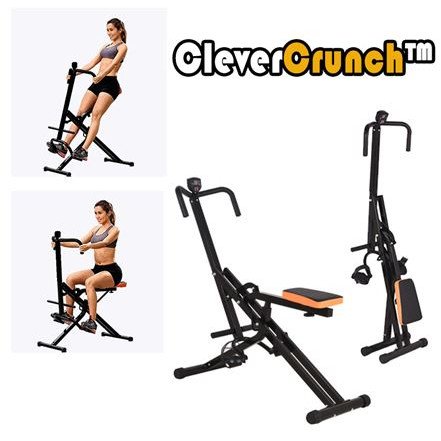 Clever Crunch™ – Έξυπνο Πολυόργανο Γυμναστικής – Όλα σε 1 – 100% Πτυσσόμενο – Το Μοναδικό με LCD Οθόνη υπολογισμού θερμιδων, επαναλήψεων, χρονο ασκησης – εγγυημένο αποτέλεσμα σε χρόνο ρεκόρ