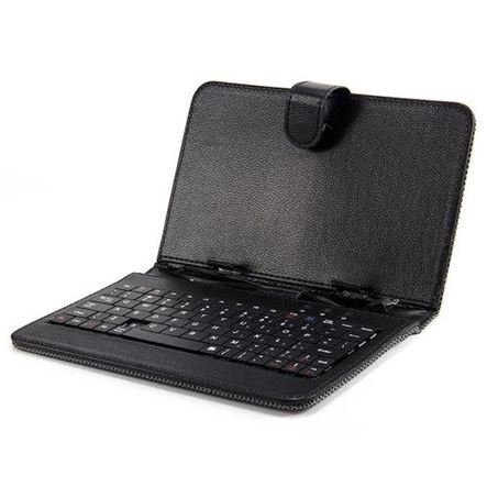 Θήκη Πληκτρολόγιο για Tablet 7″ Clever – Kάνε το tablet σου φορητό υπολογιστή – θήκη υψηλής προστασίας/βάση στήριξης – Προστατεύει από σκόνη, χτυπήματα, γρατζουνιές