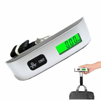 Ζυγαριά αποσκευών ψηφιακή έως 50Kg Διαβάθμιση - στρογγυλοποίηση ανά 10gr - Δυνατότητα μέτρησης θερμοκρασίας