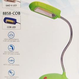 Φωτιστικό USB μπαταρίας-επαναφορτιζόμενο με εύκαμπτο βραχίονα και περιστροφή 360 μοίρες