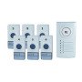 OEM Ασύρματο σύστημα με 6 κουδούνια 433 MHz ιδανικό σύστημα για χώρους που θέλετε να καλύψετε με 6 ζώνες