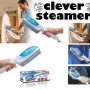 Clever Steamer™ – Φορητό Σίδερο Ατμού – 650w (Tροφοδοσία με ρεύμα) – 100ml χωρητικότητα δοχείου – Ατμός σε 3 λεπτά – 2 διαφορετικές κεφαλές – καλώδιο 2,30 μέτρα – Κύπελλο για γέμισμα του δοχείου